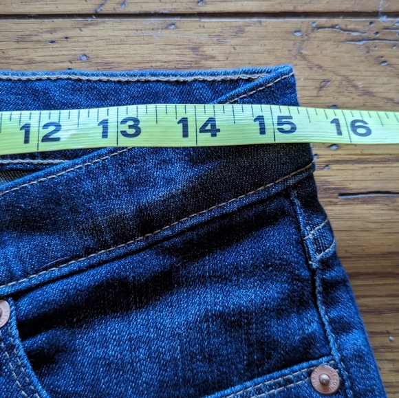 Second Yoga Size 31 Stretch Regular Bootcut Flare Jeans Medium Wash - Picture 9 of 9